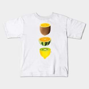 Mixed Fruits Kids T-Shirt